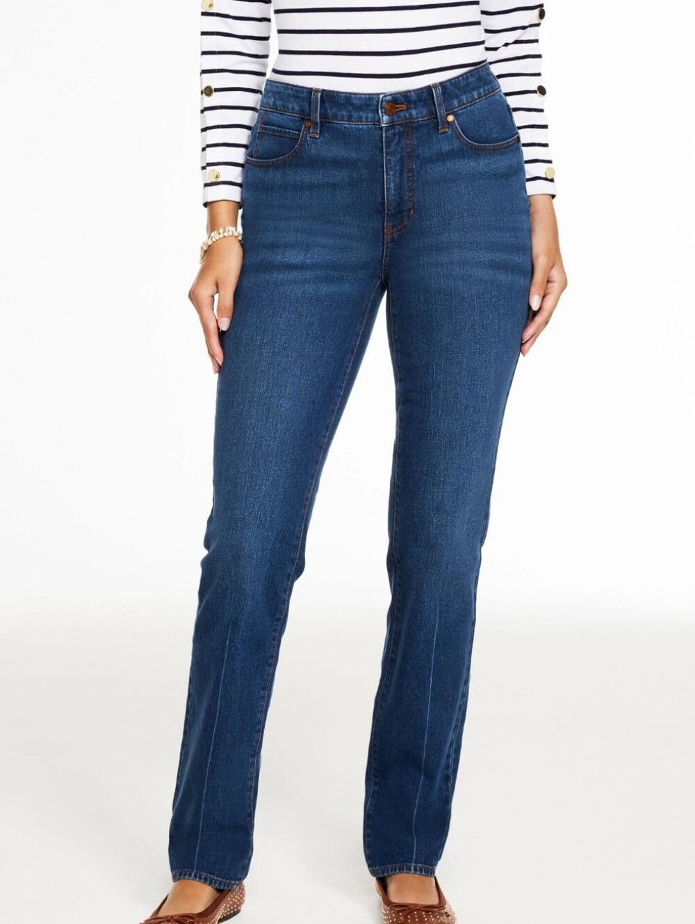 Talbot's Flawless Five Pocket Straight Leg Jean